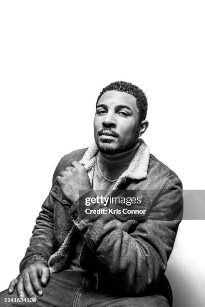 Singer Anthony Lewis poses for a portrait on April 26, 2019 in Brooklyn, New York.