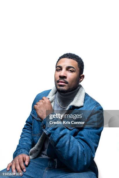 Singer Anthony Lewis poses for a portrait on April 26, 2019 in Brooklyn, New York.