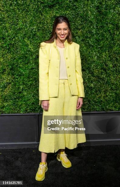 Marina Testino wearing Chanel attends the Chanel 14th Annual Tribeca Film Festival Artists Dinner at Balthazar.