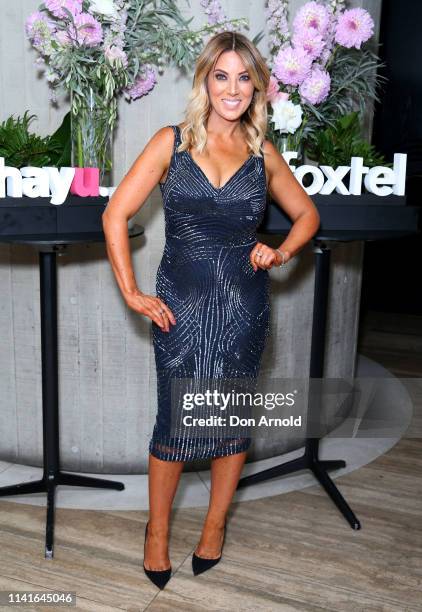 Jo Casamento attends the hayu and Foxtel The Real Housewives of Beverly Hills party at Ivy Penthouse on April 10, 2019 in Sydney, Australia.