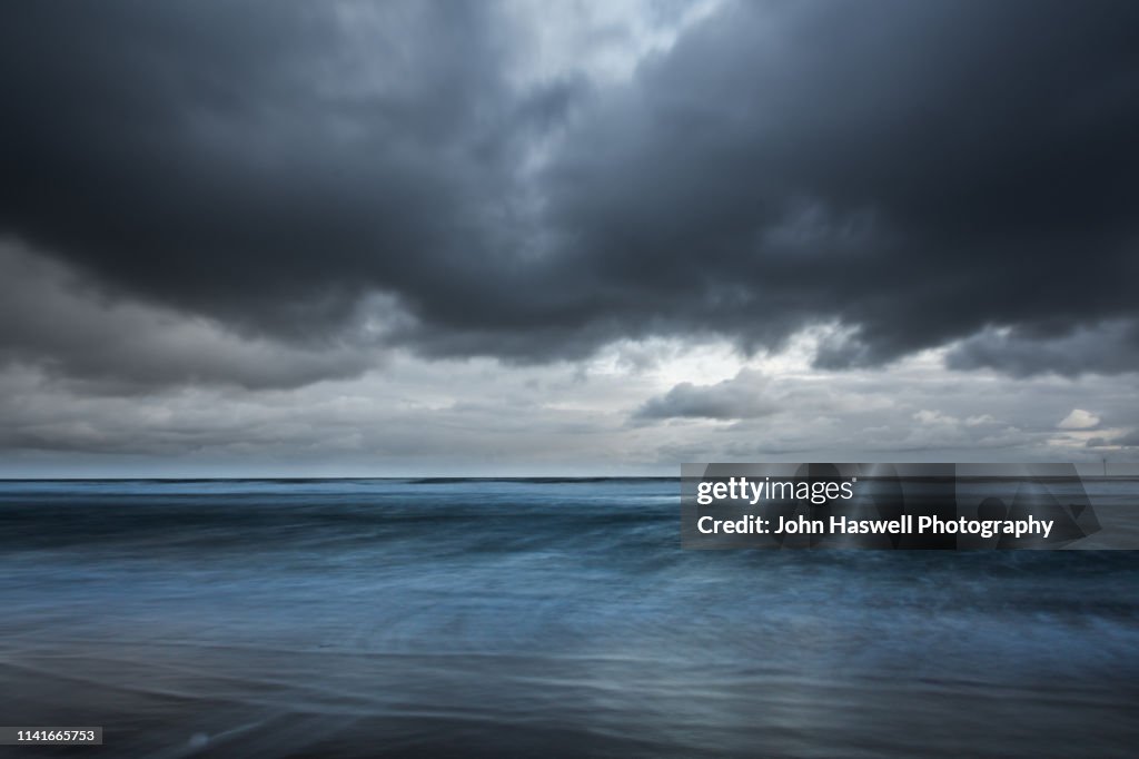 Stormy Sky Northumberland