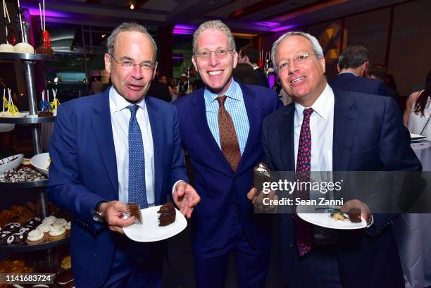 Ron Dickerman, Mark Schein and Michael Kafka attend the Alzheimer's Drug Discovery Foundation's Second Memories Matter Event at Pier 60, Chelsea...