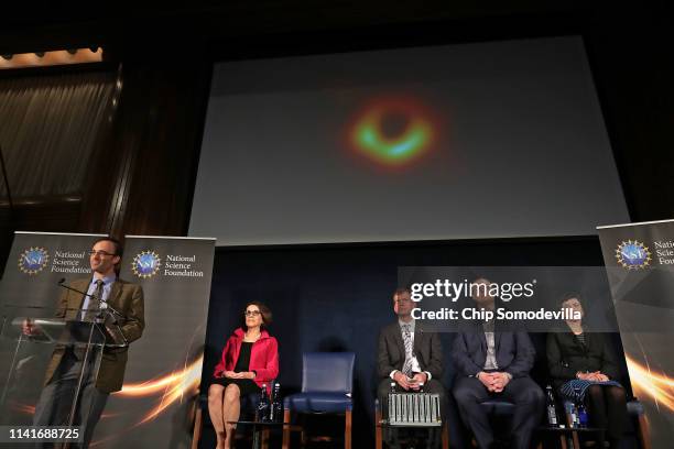 Event Horizon Telescope Director Sheperd Doeleman, National Science Foundation Director France Cordova, University of Arizona Associate Professor of...