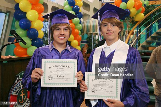 Graduation on Deck" - When Mr. Tipton sells the ship, Zack, Cody, London and Bailey find themselves embarking on separate journeys after graduation....