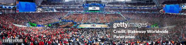 The Virginia Cavaliers take on the Texas Tech Red Raiders in the 2019 NCAA men’s Final Four National Championship game at U.S. Bank Stadium on April...