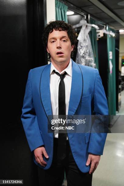 Adam Sandler" Episode 1765 -- Pictured: Beck Bennett as the Wedding Singer, backstage in Studio 8H on Saturday, May 4, 2019 --