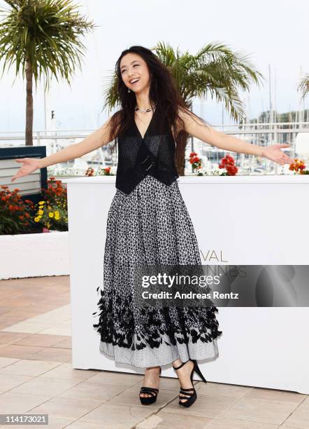 Actress Wei Tang attends the "Wu Xia" Photocall at the Palais des Festivals during the 64th Cannes Film Festival on May 14, 2011 in Cannes, France.