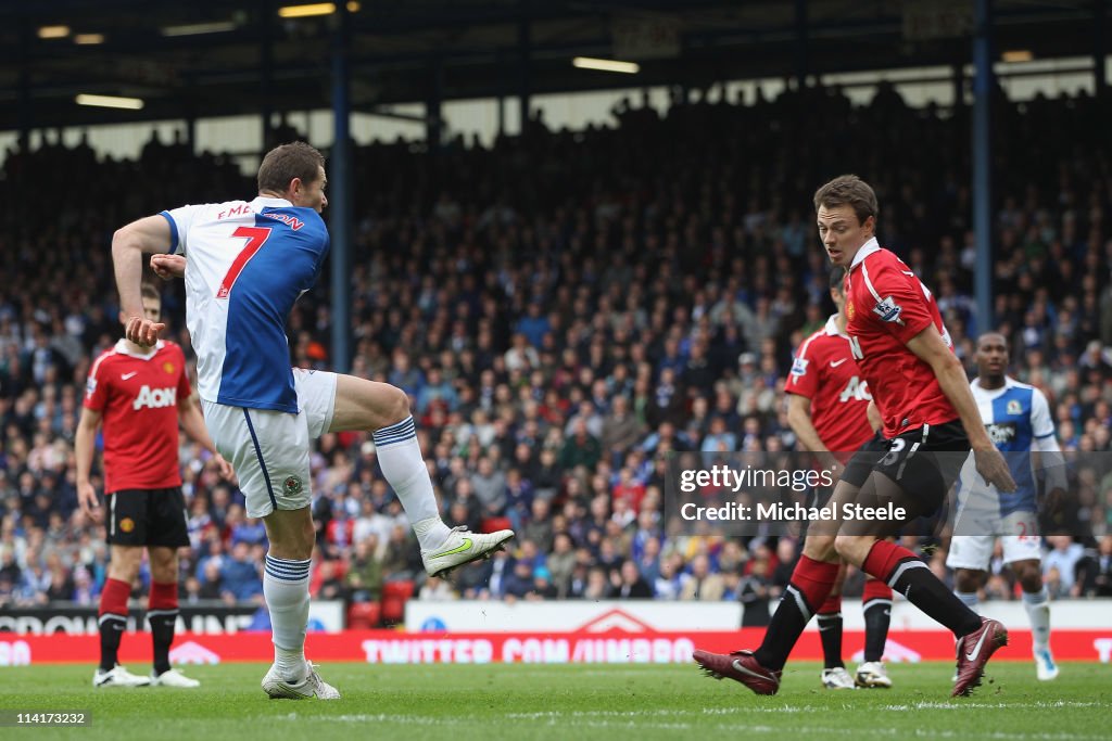 Blackburn Rovers v Manchester United - Premier League