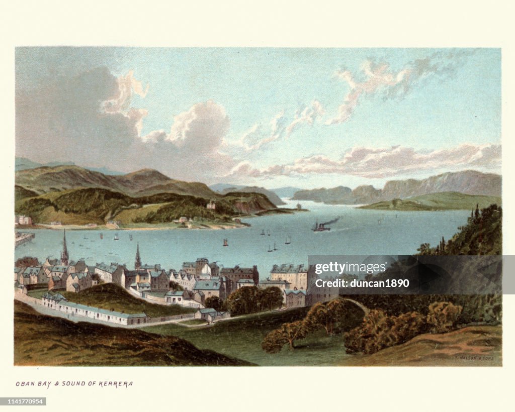 Oban Bay and the Sound of Kerrera, Scotland, 19th Century