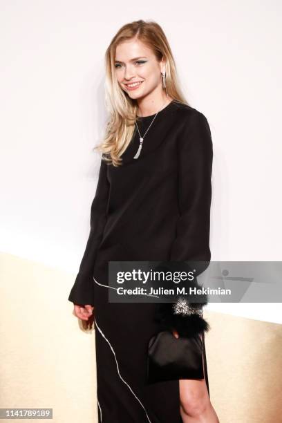 Guest attends the "Clash De Cartier" Launch Photocall At La Conciergerie In Paris on April 10, 2019 in Paris, France.