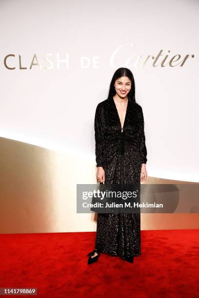 Guest attends the "Clash De Cartier" Launch Photocall At La Conciergerie In Paris on April 10, 2019 in Paris, France.