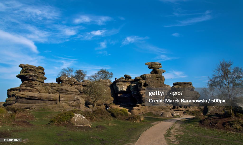 Brimham Rocks Sign Brimham Rocks High-Res Stock Photo - Getty Images