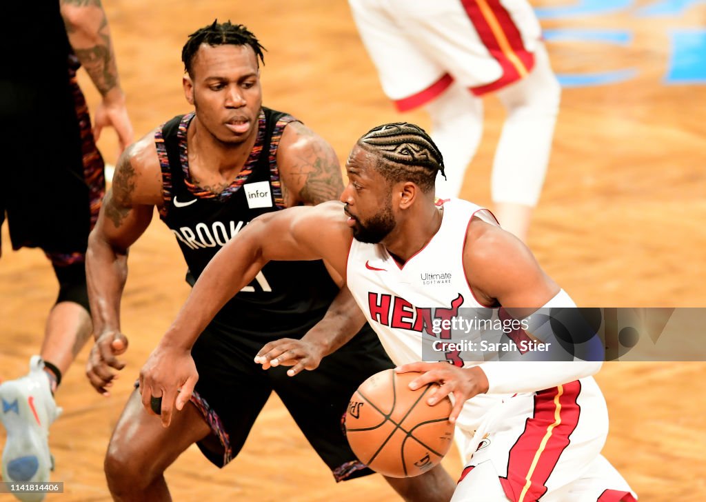 Miami Heat v Brooklyn Nets