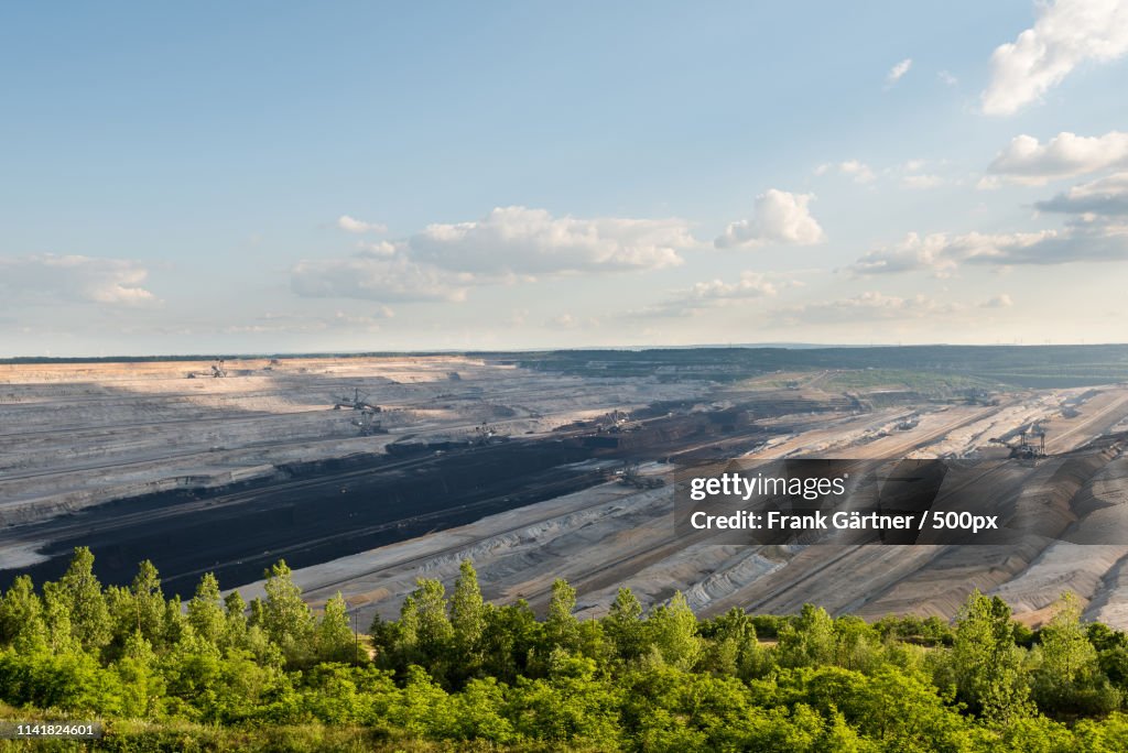 Very Large Excavators At Work