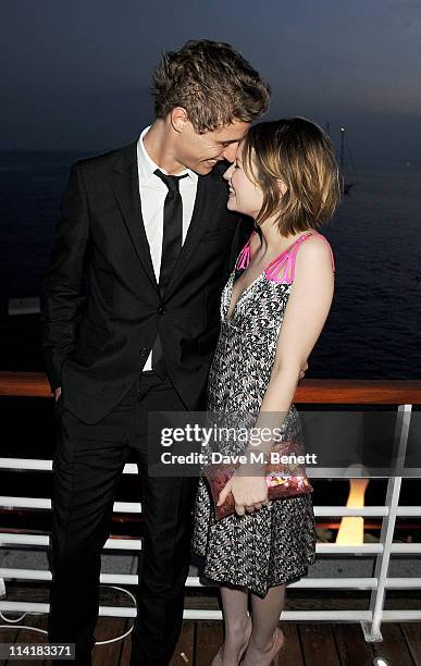 Actor Max Irons and Emily Browning attend the 3rd Annual Finch's Quarterly Review Filmmakers Dinner honoring Oscar-winning British film producer...