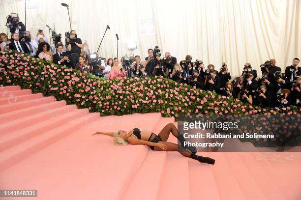 Lady Gaga attends the The 2019 Met Gala Celebrating Camp: Notes On Fashion at The Metropolitan Museum of Art on May 6, 2019 in New York City.
