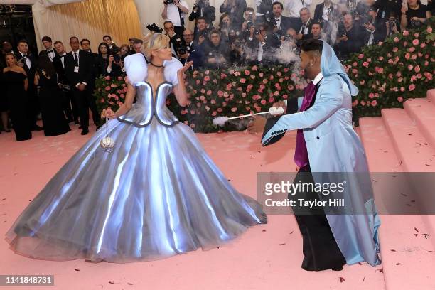 Zendaya and Law Roach attend the 2019 Met Gala celebrating "Camp: Notes on Fashion" at The Metropolitan Museum of Art on May 6, 2019 in New York City.