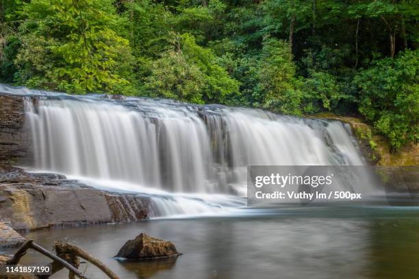 hooker falls - hooker falls carolina del nord foto e immagini stock