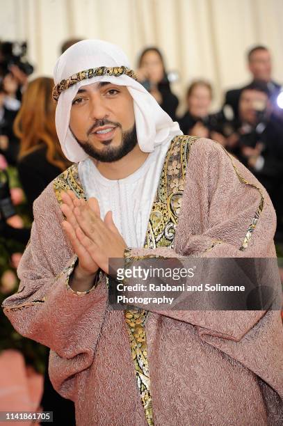 French Montana attends The 2019 Met Gala Celebrating Camp: Notes On Fashion - Arrivalsat The Metropolitan Museum of Art on May 6, 2019 in New York...