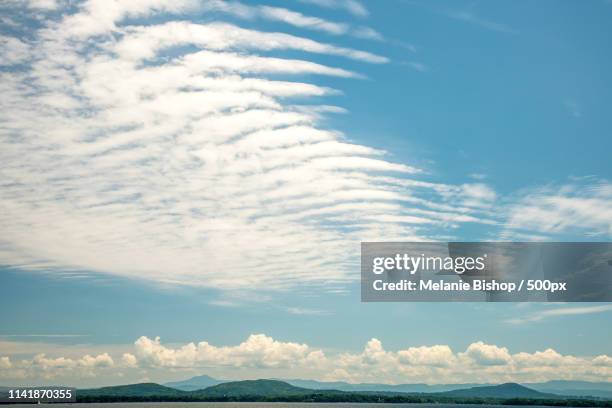 rippled clouds - melanie bishop fotografías e imágenes de stock