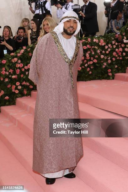 French Montana attends the 2019 Met Gala celebrating "Camp: Notes on Fashion" at The Metropolitan Museum of Art on May 6, 2019 in New York City.