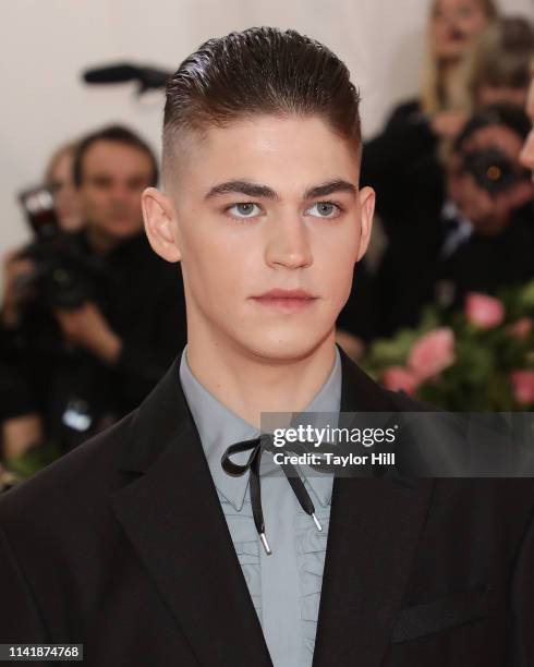 Hero Fiennes Tiffin attends the 2019 Met Gala celebrating "Camp: Notes on Fashion" at The Metropolitan Museum of Art on May 6, 2019 in New York City.