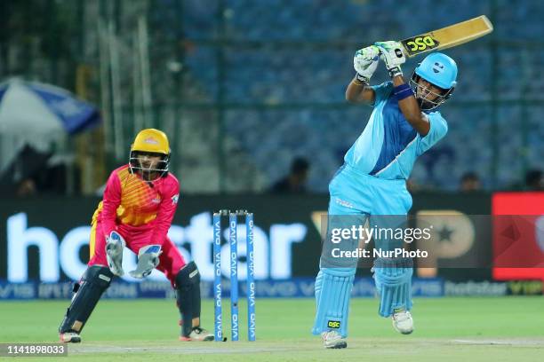 Supernovas Chamari Athapaththu bats during the VIVO Women T20 Challenge match against Supernovas at SMS Stadium in Jaipur,Rajasthan,India on May...