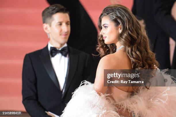 Model Taylor Hill attends The 2019 Met Gala Celebrating Camp: Notes on Fashion at Metropolitan Museum of Art on May 6, 2019 in New York City.