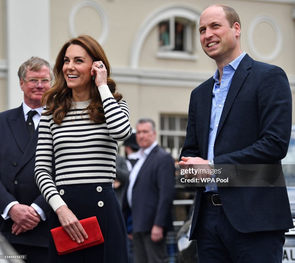 The Duke And Duchess Of Cambridge Launch King's Cup Regatta