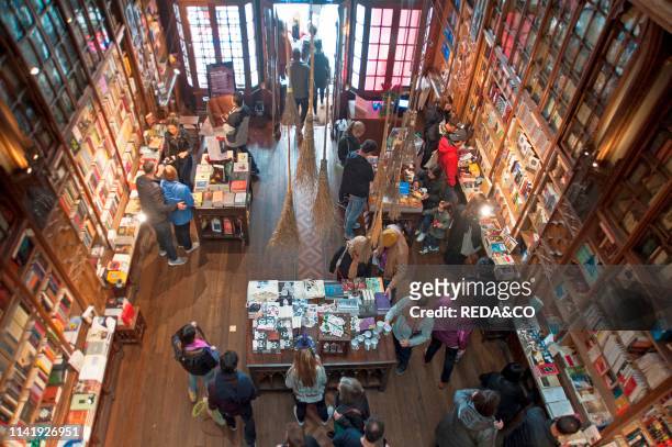 Livraria Lello. Lello Bookstore it is one of the oldest bookstores. Porto. Portogallo. Europe.