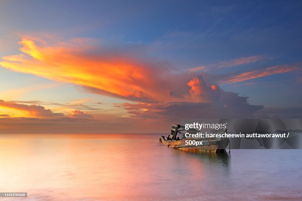 Fishing Boat Abandoned