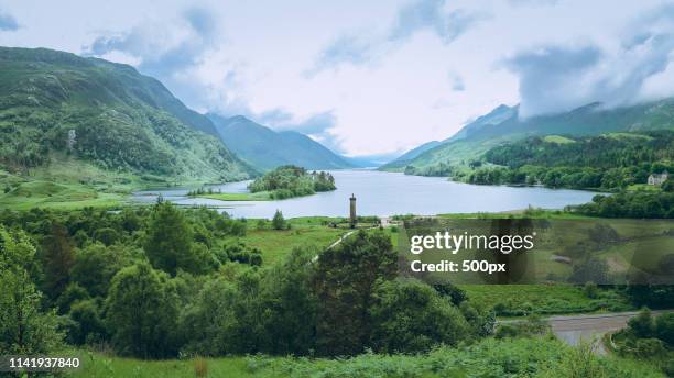 glenfinnan - 蘇格蘭 photos et images de collection