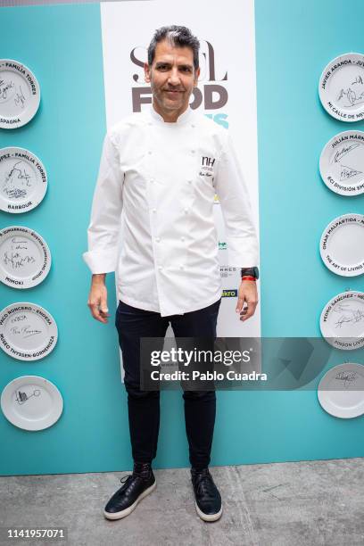 Spanish chef Paco Roncero attends the Soul Food Nights presentation on April 11, 2019 in Madrid, Spain.