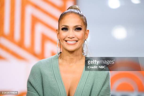 Jennifer Lopez on Monday, May 6, 2019 --