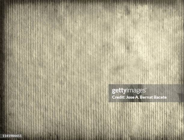 full frame of the textures formed by cardboard or paper ancient of pastel colored. - thick stock pictures, royalty-free photos & images