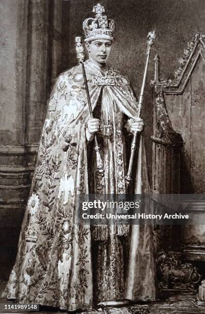 George Vi Robe 19,791 George Vi King Of The United Kingdom Stock Photos, High-Res ...
