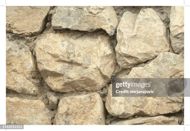 stone wall textured - stone block stock illustrations