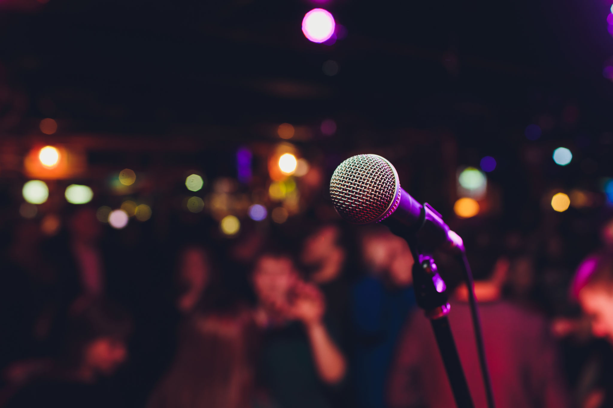 karaoke setup