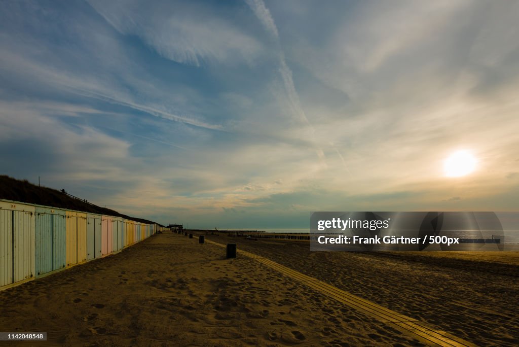 Colorful Beach Lockers