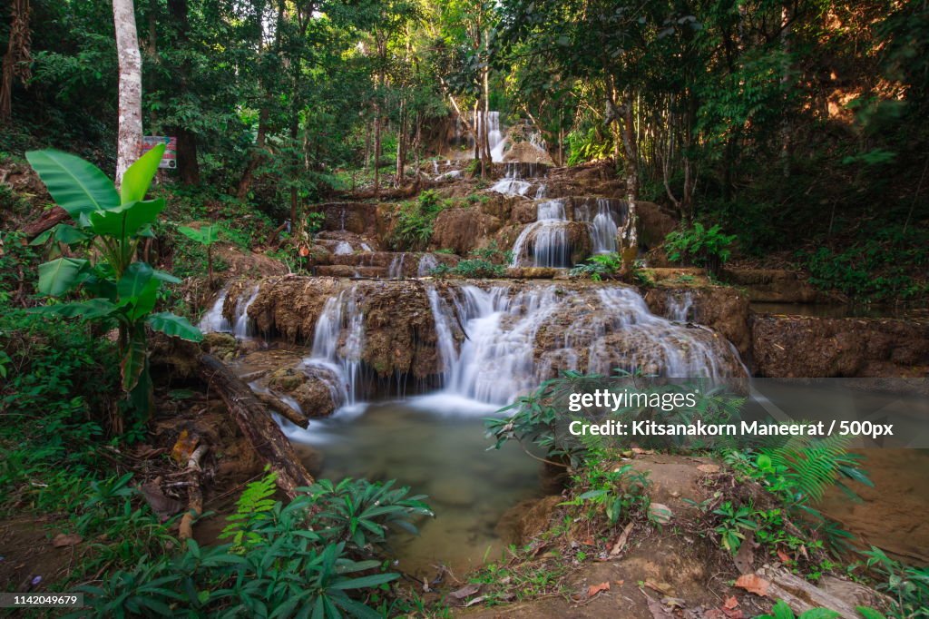Ngao Waterfall In The National Park