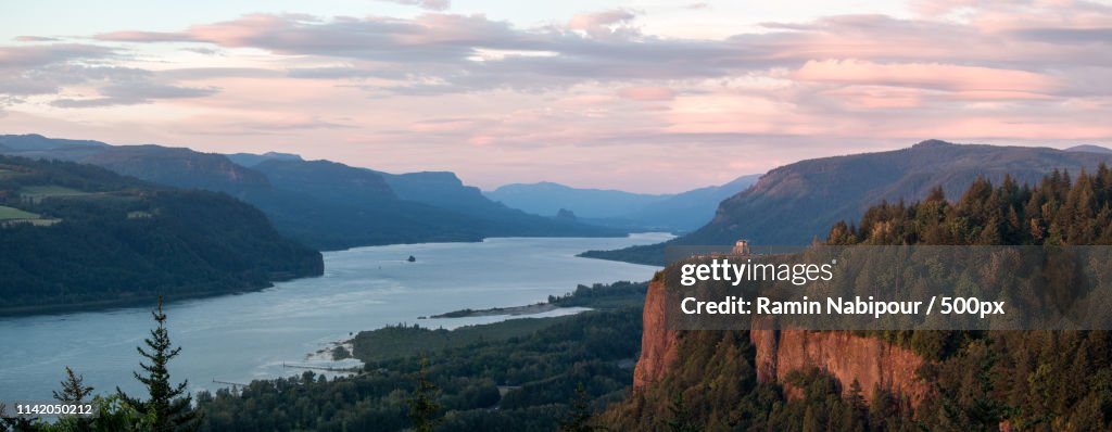 Landscape with Columbia River