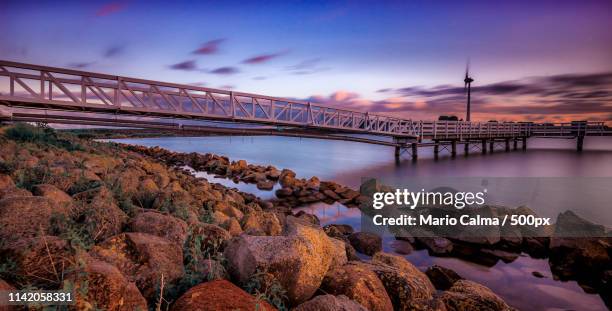 pier i medemblik - mario calma stockfoto's en -beelden