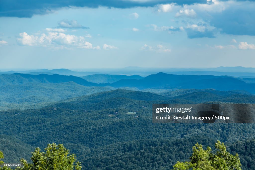 Blue Ridge Viewport Blue Ridge View High-Res Stock Photo - Getty Images