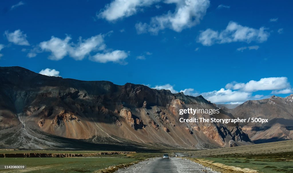 Moody Landscape On The Manali Leh Highway