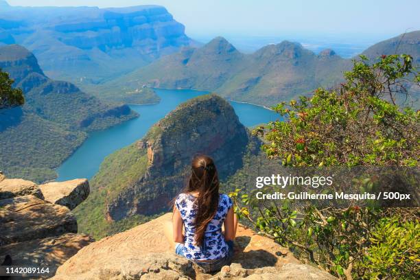 blyde river canyon, south africa - blyde river canyon stock pictures, royalty-free photos & images