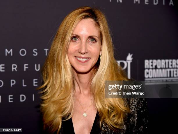 Ann Coulter attends the The Hollywood Reporter's 9th Annual Most Powerful People In Media at The Pool on April 11, 2019 in New York City.