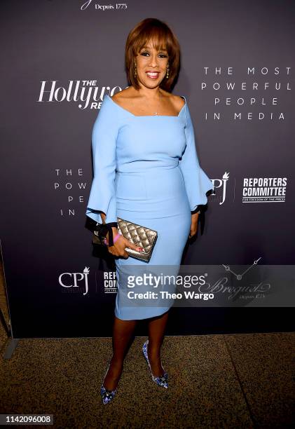 Gayle King attends the The Hollywood Reporter's 9th Annual Most Powerful People In Media at The Pool on April 11, 2019 in New York City.