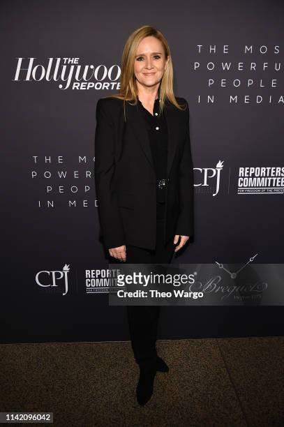 Samantha Bee attends the The Hollywood Reporter's 9th Annual Most Powerful People In Media at The Pool on April 11, 2019 in New York City.