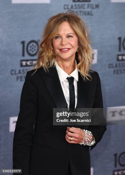 Meg Ryan arrives at the 2019 TCM Classic Film Festival Opening Night Gala And 30th Anniversary Screening Of "When Harry Met Sally" - Arrivals at TCL...