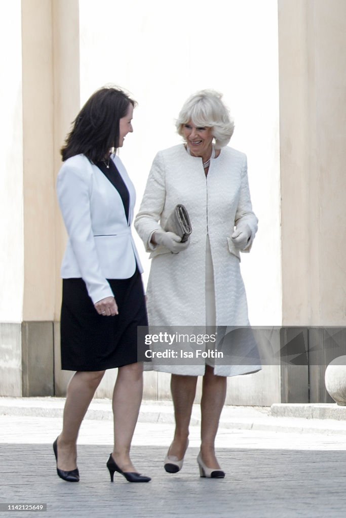 The Prince Of Wales And Duchess Of Cornwall Visit Germany - Day 1 - Berlin